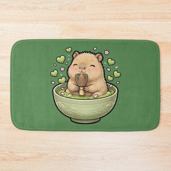 Item preview, Matcha Capybara designed and sold by MMateka.