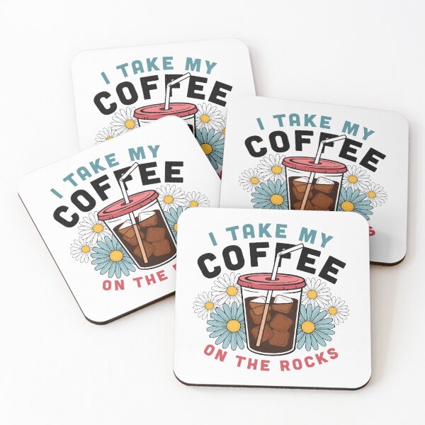 Item preview, I Take My Coffee on the Rocks designed and sold by pintartipuduran.