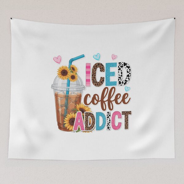 Item preview, Iced Coffee Addict designed and sold by pintartipuduran.