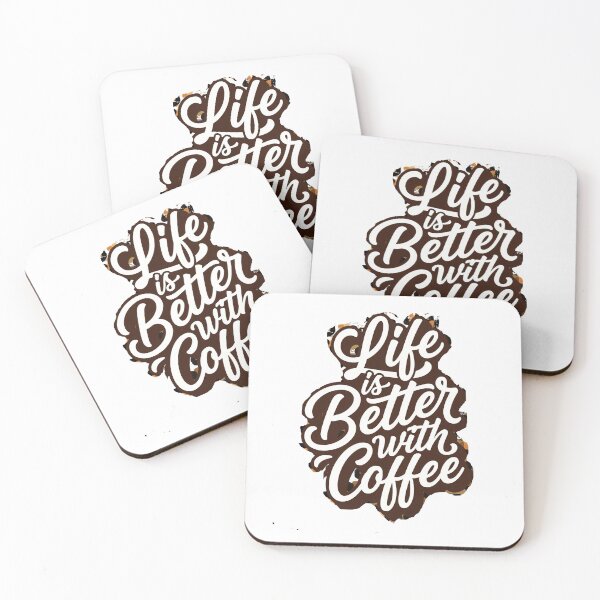 Item preview, Life is Better with Coffee designed and sold by pintartipuduran.