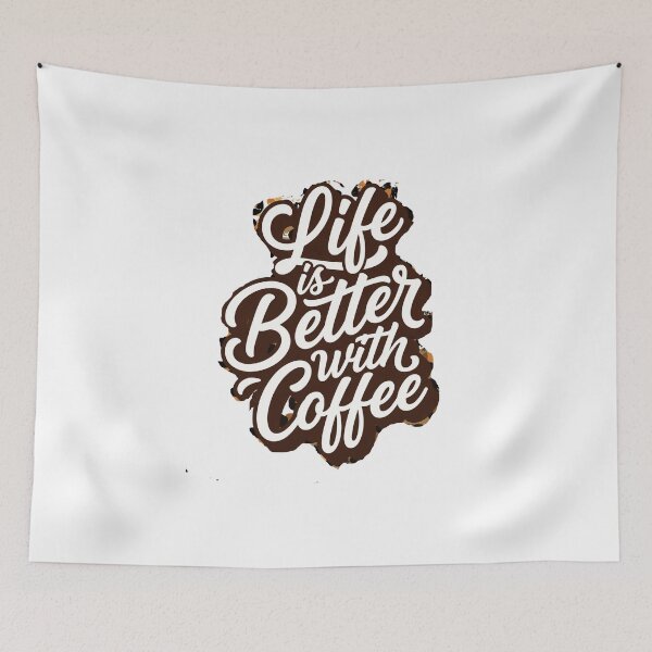 Item preview, Life is Better with Coffee designed and sold by pintartipuduran.