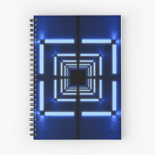 Item preview, Square Tunnel & Blue Neon Lights designed and sold by Electric Shock!! Design.