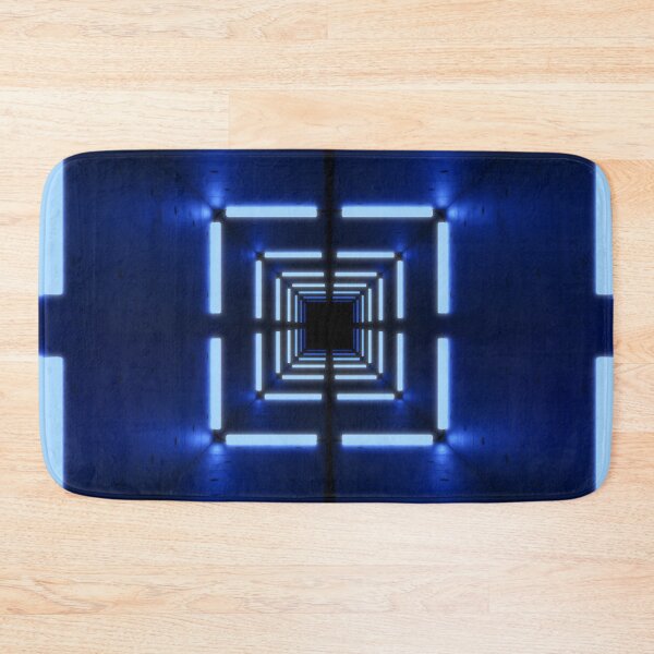 Item preview, Square Tunnel & Blue Neon Lights designed and sold by Electric Shock!! Design.