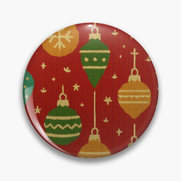 Item preview, Festive Ornaments – Classic Christmas Sweater Pattern designed and sold by kornkobart.