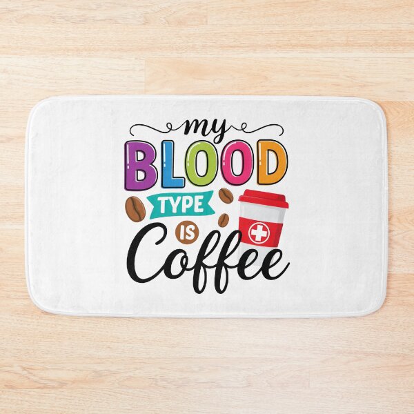 Item preview, My blood type is coffee designed and sold by pintartipuduran.