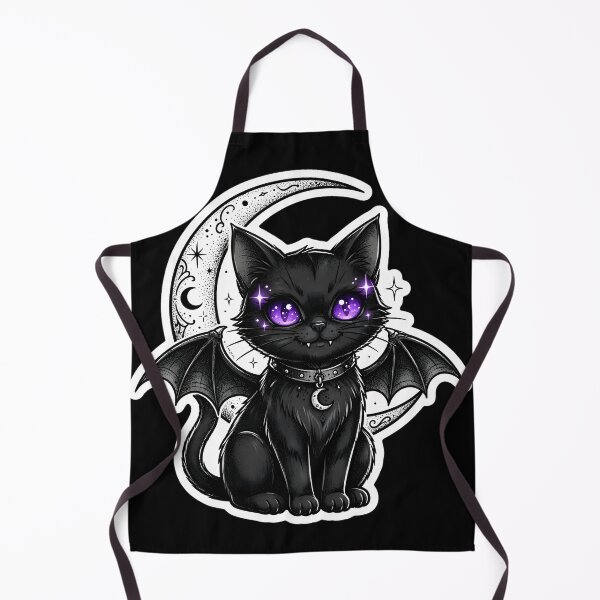 Item preview, Black Moon Cat designed and sold by MMateka.
