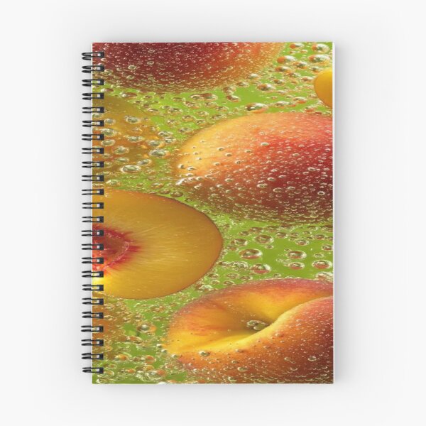 Item preview, The Sparkling Freshness Explosion, Sparkling Peaches & Effervescent Green Bath - Fresh and Summery Macro Art designed and sold by RAYBIL.