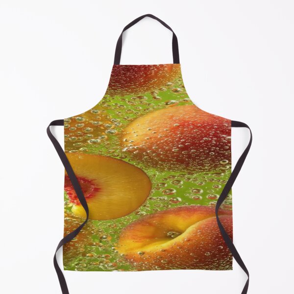 Item preview, The Sparkling Freshness Explosion, Sparkling Peaches & Effervescent Green Bath - Fresh and Summery Macro Art designed and sold by RAYBIL.