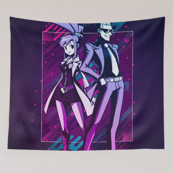 Item preview, Lynne & Sissel | Ghost Trick | Modern Graphic Design designed and sold by Eroshi.
