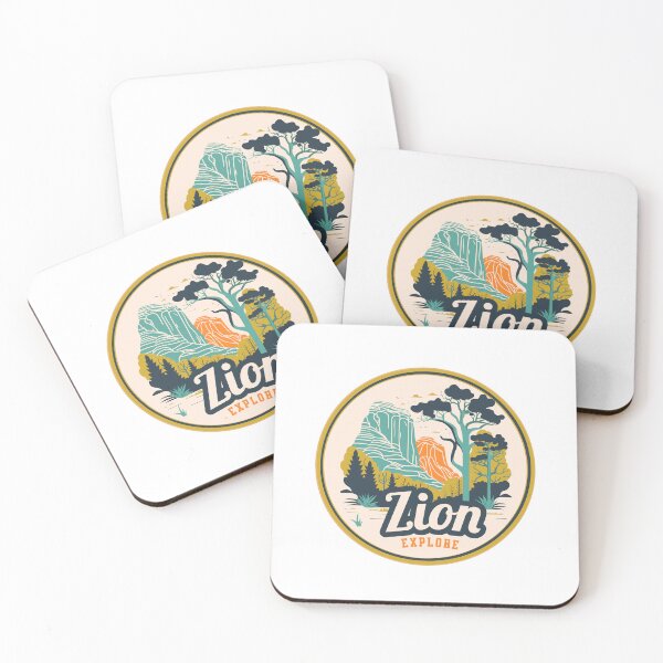 Item preview, Zion National State Park Classic T-shirt Sticker designed and sold by ThinkNature!.