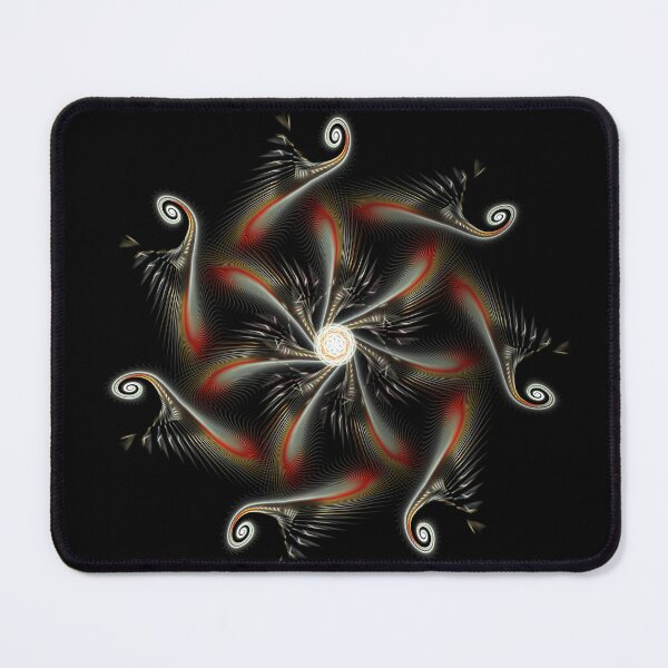 Item preview, The Obsidian Pinwheel of Fiery Tendrils designed and sold by bloorose.