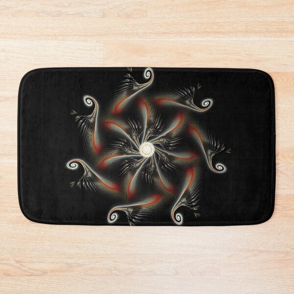 Item preview, The Obsidian Pinwheel of Fiery Tendrils designed and sold by bloorose.