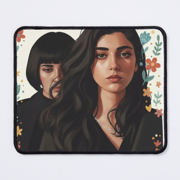 Item preview, Elegant Dark Floral Women Portrait – Moody Feminine Wall Art designed and sold by Elite Wall Art.