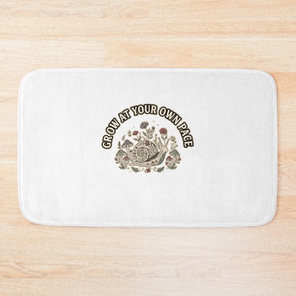 Item preview, Grow at Your Own Pace Vintage Snail Design designed and sold by GoofyShopp.