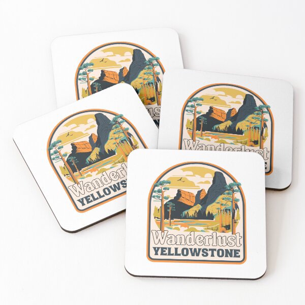 Item preview, Yellowstone National State Park Classic T-shirt Sticker designed and sold by ThinkNature!.