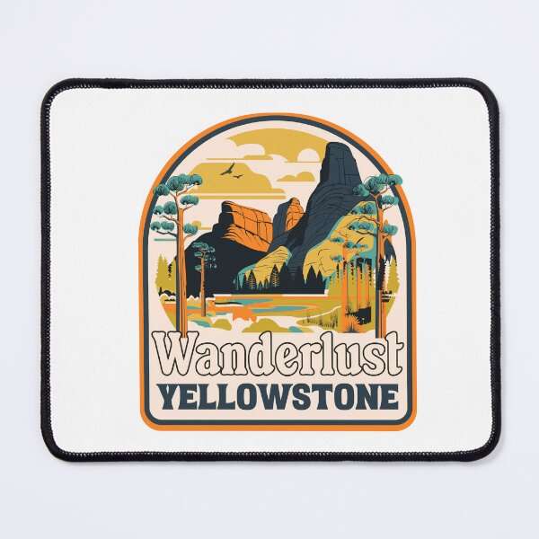 Item preview, Yellowstone National State Park Classic T-shirt Sticker designed and sold by ThinkNature!.