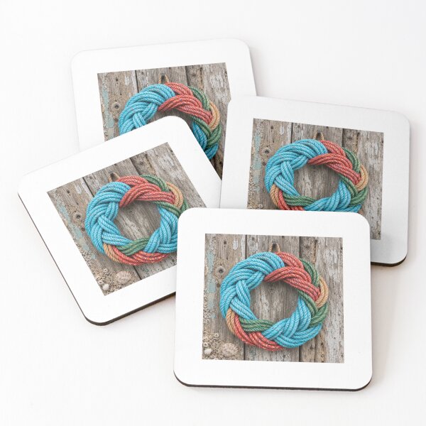 Item preview, Lobster Rope Wreath designed and sold by TheFundyMist.
