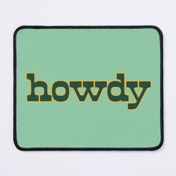 Item preview, Howdy Green and Gold Western Font designed and sold by titanic415.
