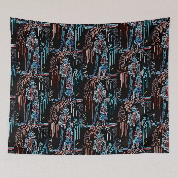 Item preview, Goliath - Missing In Action - Gothic Vampire Lord Neon Dark Fantasy Art designed and sold by Ahdesigns2224.