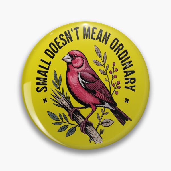 Item preview, Firefinch Bird Small Doesn't Mean Ordinary designed and sold by Max Store.