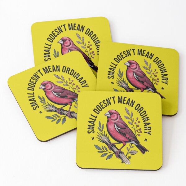 Item preview, Firefinch Bird Small Doesn't Mean Ordinary designed and sold by Max Store.