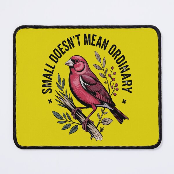 Item preview, Firefinch Bird Small Doesn't Mean Ordinary designed and sold by Max Store.