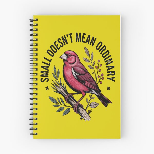 Item preview, Firefinch Bird Small Doesn't Mean Ordinary designed and sold by Max Store.