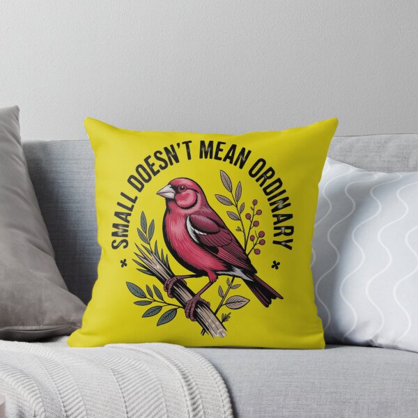Item preview, Firefinch Bird Small Doesn't Mean Ordinary designed and sold by Max Store.