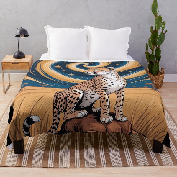 Item preview, Starry Night Cheetah – Savanna Swirl Sentinel v2 designed and sold by DBWStudios.