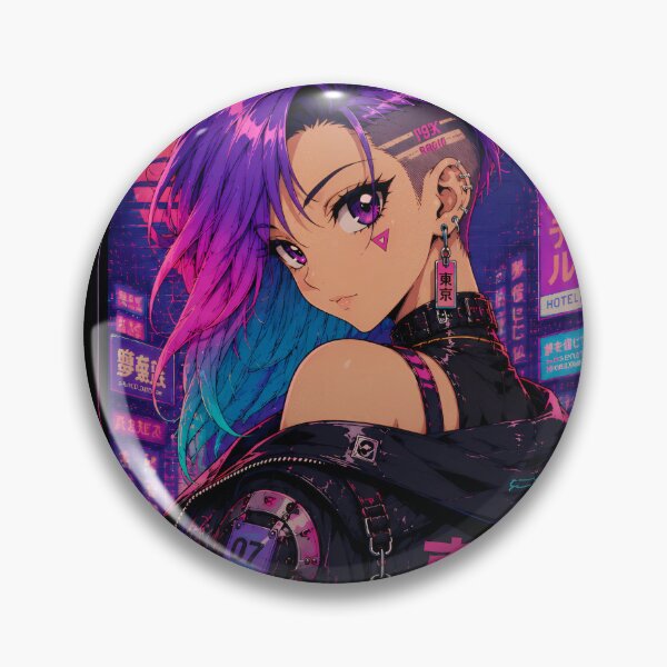 Item preview, Cyberpunk VHS Girl - Retro Anime Aesthetic designed and sold by Apocalyptic Art Studio.