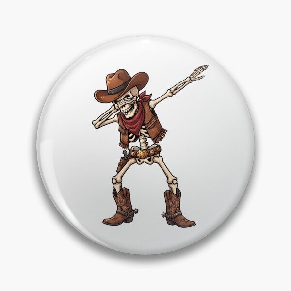 Item preview, Cowboy Skeleton Strikes a Pose designed and sold by pintartipuduran.