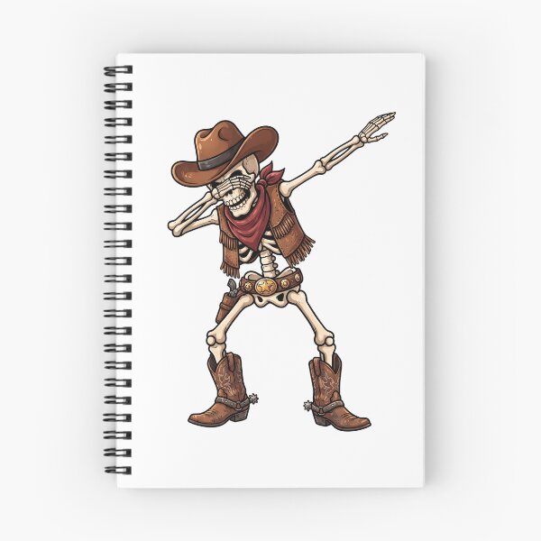 Item preview, Cowboy Skeleton Strikes a Pose designed and sold by pintartipuduran.