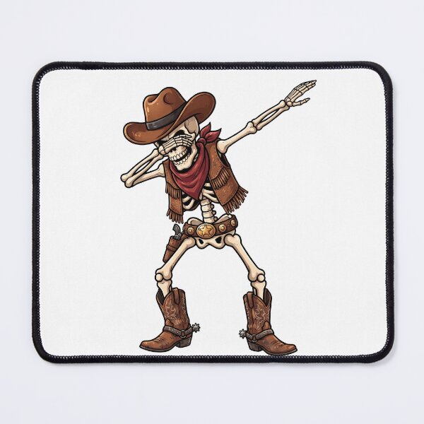 Item preview, Cowboy Skeleton Strikes a Pose designed and sold by pintartipuduran.