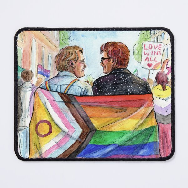 Item preview, Couple at Pride designed and sold by wasleichtes.