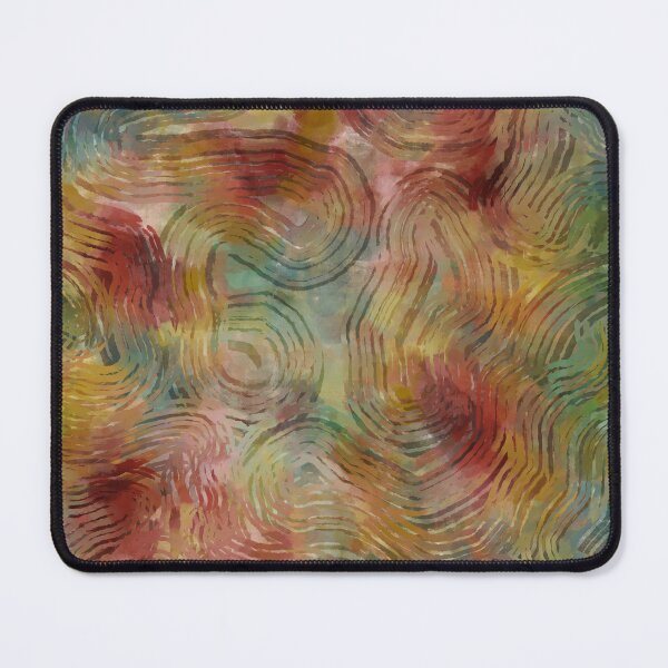 Item preview, A Colorful Abstraction Wiggly Waves  designed and sold by nellaquarelle.