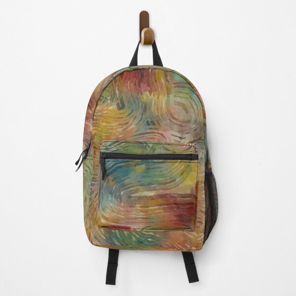 Item preview, A Colorful Abstraction Wiggly Waves designed and sold by nellaquarelle.