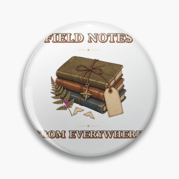 Item preview, Field Notes From Everywhere Vintage Journal Stack designed and sold by Freshloop Studio | Whimsical Vintage Art.