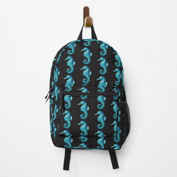 Item preview, Blue and Green Seahorse designed and sold by shorethings.