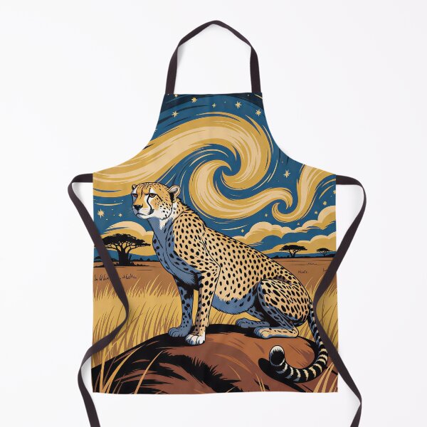 Item preview, Starry Night Cheetah – Savanna Swirl Sentinel v4 designed and sold by DBWStudios.