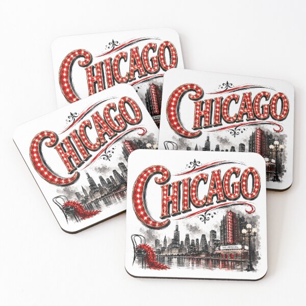 Item preview, Chicago the Musical designed and sold by Lyric Vault - Rock on.