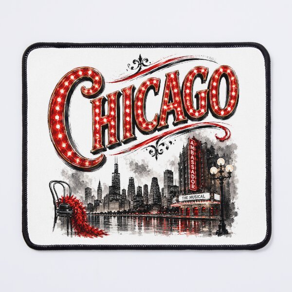 Item preview, Chicago the Musical designed and sold by Lyric Vault - Rock on.