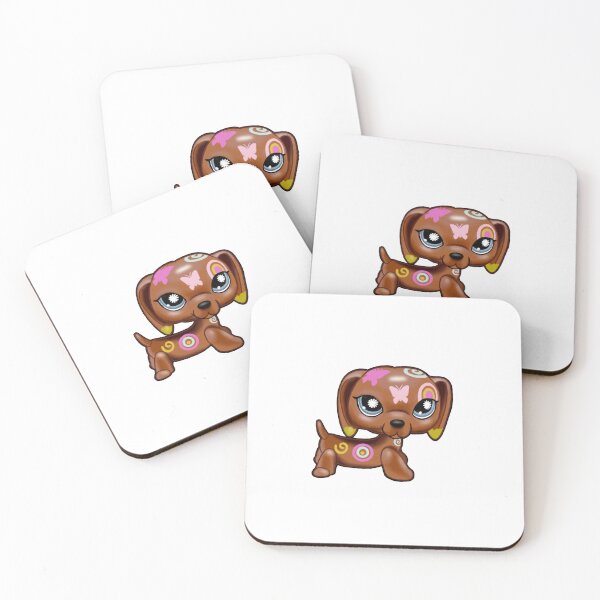 Item preview, Lps Toy Dog sticker  designed and sold by AbsurdSketch.