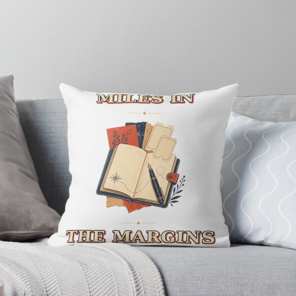 Item preview, Miles In The Margins Analog Travel Journal Graphic designed and sold by Freshloop Studio | Whimsical Vintage Art.