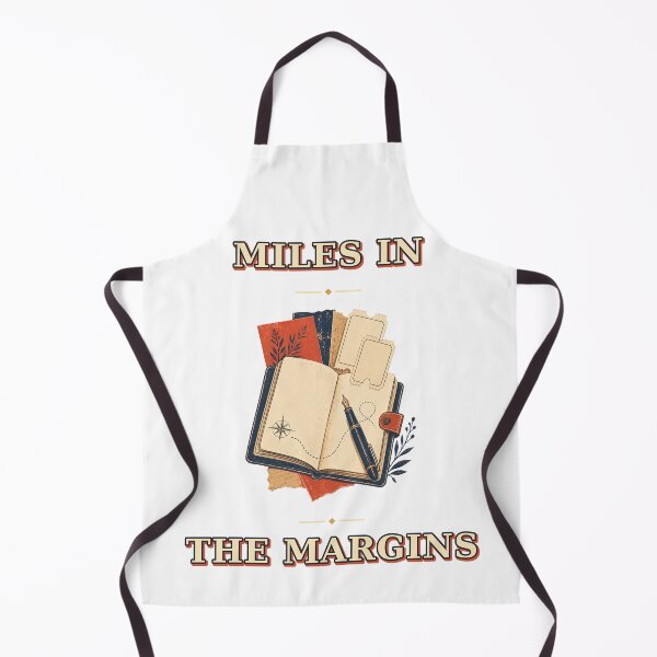 Item preview, Miles In The Margins Analog Travel Journal Graphic designed and sold by Freshloop Studio | Whimsical Vintage Art.