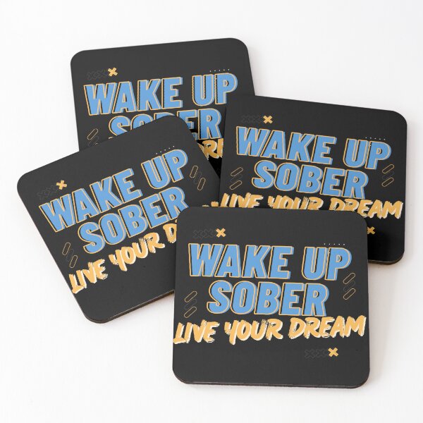 Item preview, Wake Up Sober Live Your Dream T-Shirt | Sober Motivation Tee | Sober Lifestyle Shirt designed and sold by Reverielook.