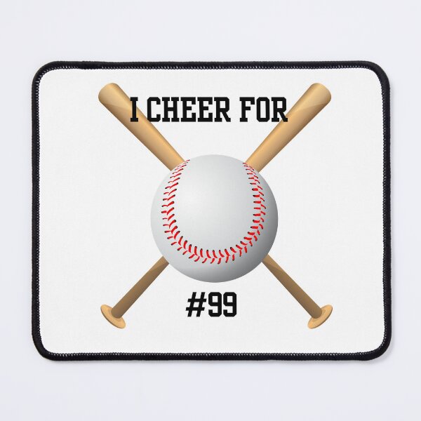 Item preview, Baseball Shirt. I Cheer for #99.  Gift for a Baseball Mom, Baseball Dad, Baseball Grandma, Baseball Grandpa. designed and sold by ShrimpAndGrits.