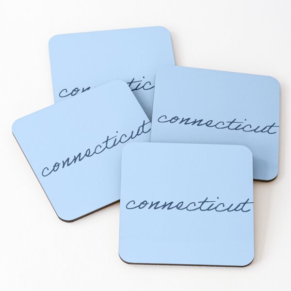 Item preview, Connecticut - pretty handwriting-style font designed and sold by titanic415.