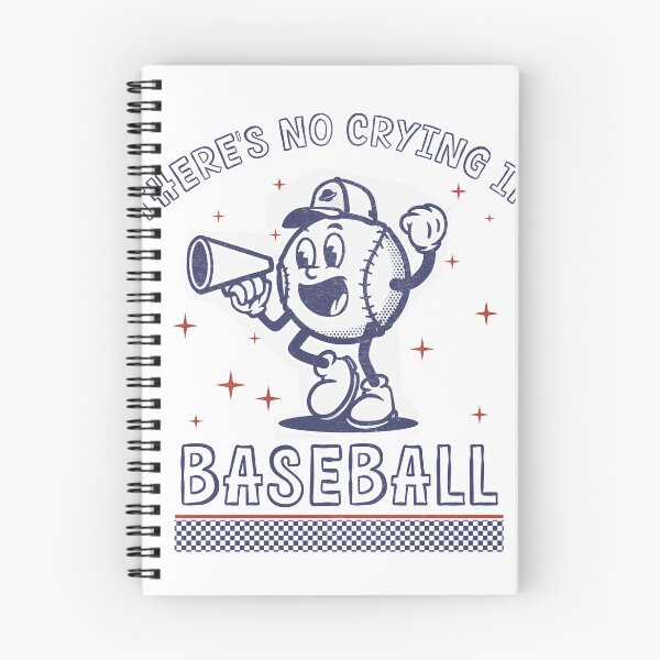 Item preview, there's no crying in baseball for baseball lovers designed and sold by delllsdesigns.