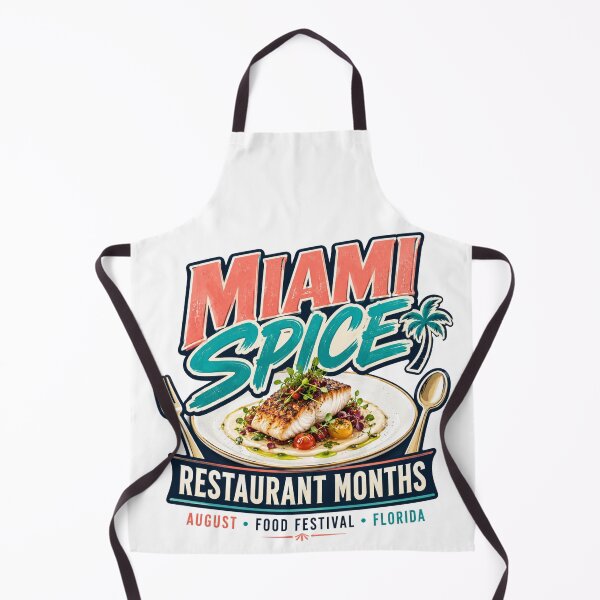 Item preview, Florida August Restaurant Food Festival Miami Spice designed and sold by IRON WINGS /USAF.