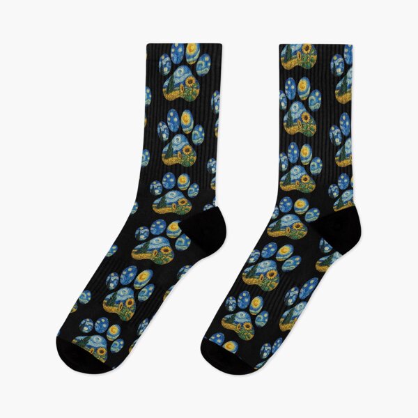 Item preview, Paw Prints Dog Van gogh designed and sold by Petsthetic.